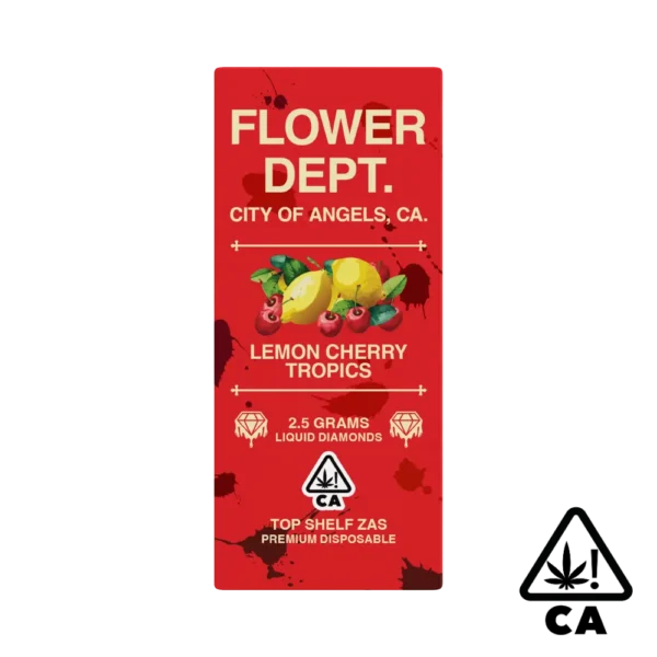 Flower Dept Lemon Cherry Tropics product image – Liquid Diamonds vape