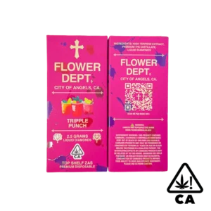 Flower Dept Tripple Punch product image – Liquid Diamonds vape
