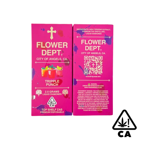 Flower Dept Tripple Punch product image – Liquid Diamonds vape
