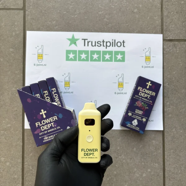 Flower Dept Cough Berry THC vape 2.5g product image – berry-flavored hybrid