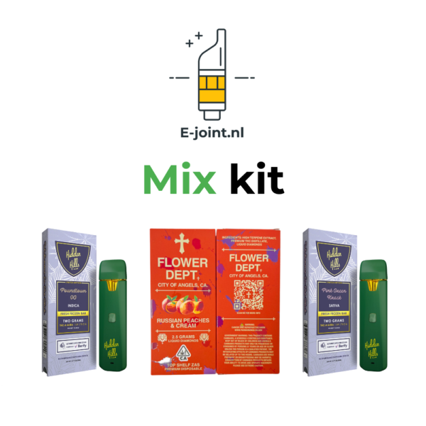 Mix Kit (3 pcs) | THC blend | 6.5g