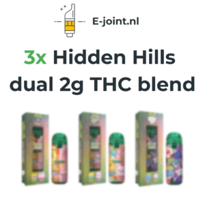 3x Hidden Hills Dual Kit | THC Blend | 6g