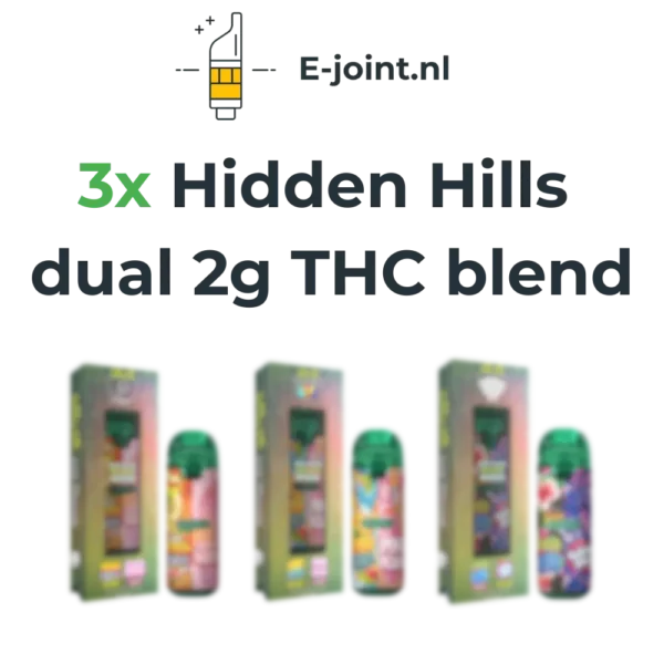 3x Hidden Hills Dual Kit | THC Blend | 6g