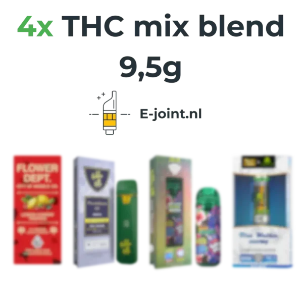 4x THC mix blend | THC Blend | 9,5g
