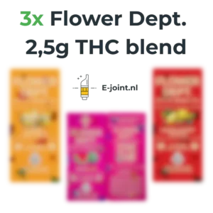 3x Flower Dept. Kit | THC Blend | 7,5g