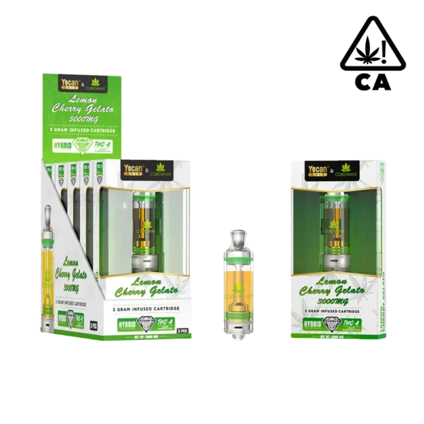 Curevana Lemon Cherry Gelato product image, Liquid Diamonds vape