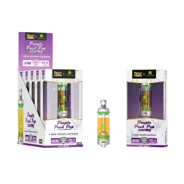 Curevana Purple Push Pop product image, Liquid Diamonds vape