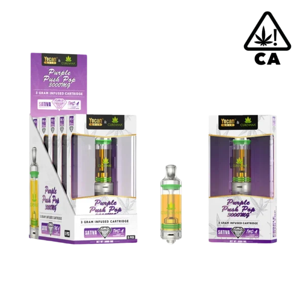 Curevana Purple Push Pop product image, Liquid Diamonds vape