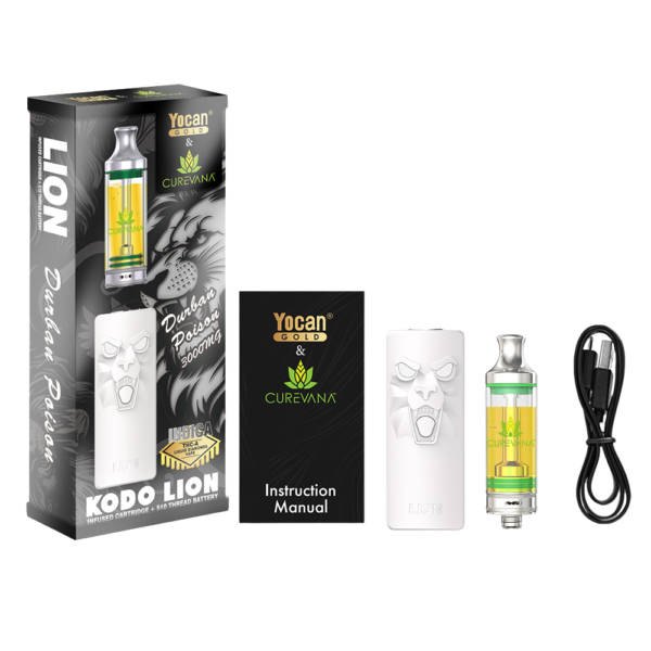 Yocan Gold x Curevana | Durban Poison | THC Blend | 3g | Indica - Image 2